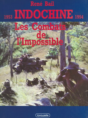 cover image of Indochine 1953-1954